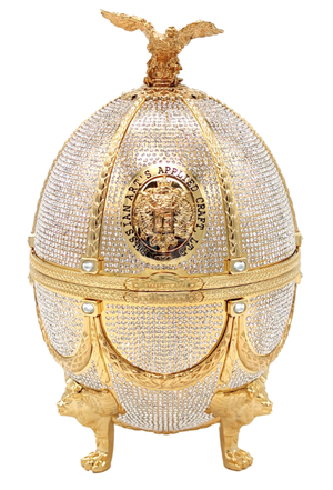 Imperial Collection Super Premium Fabergé Vodka Egg Diamond | 700ML at CaskCartel.com