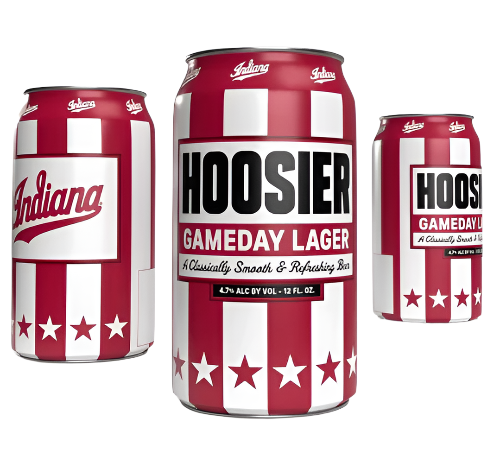 Indiana Hoosier Gameday Lager | (6)*355ML at CaskCartel.com
