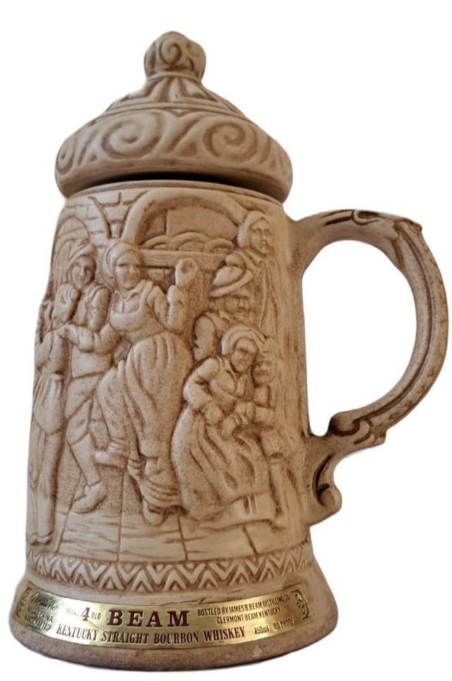 Jim Beam 4 Year Old Beer Stein Decanter Straight Bourbon Whiskey at CaskCartel.com