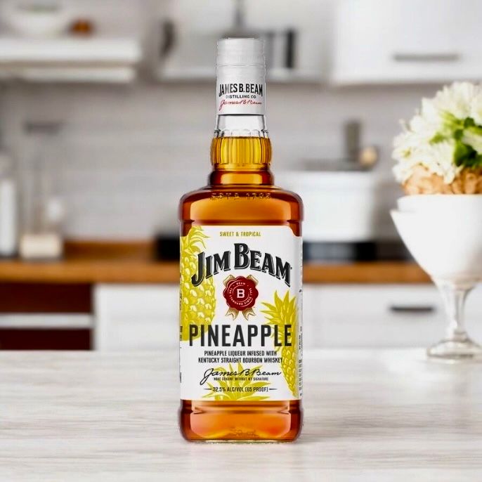 Jim Beam | Pineapple | Kentucky Straight Bourbon Whiskey at CaskCartel.com 2