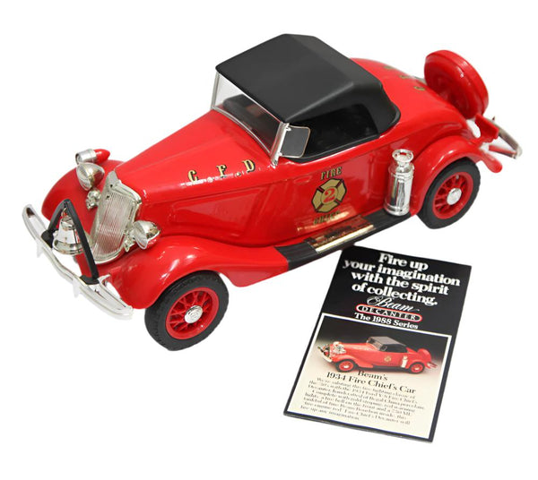 BUY] Jim Beam Straight Bourbon 1934 Fire Chief Ford V8 Decanter