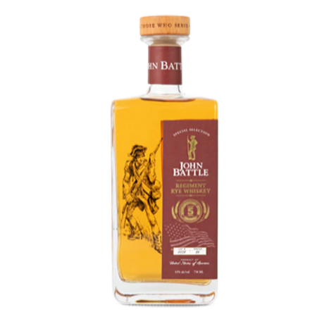 John Battle Regiment Rye Whiskey at CaskCartel.com