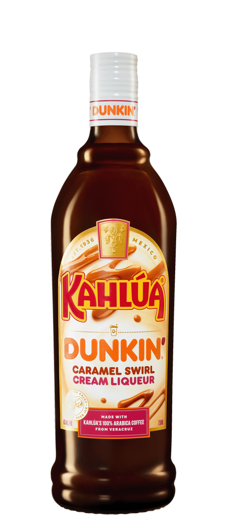 Kahlua Dunkin Caramel Swirl Cream Liqueur at CaskCartel.com 