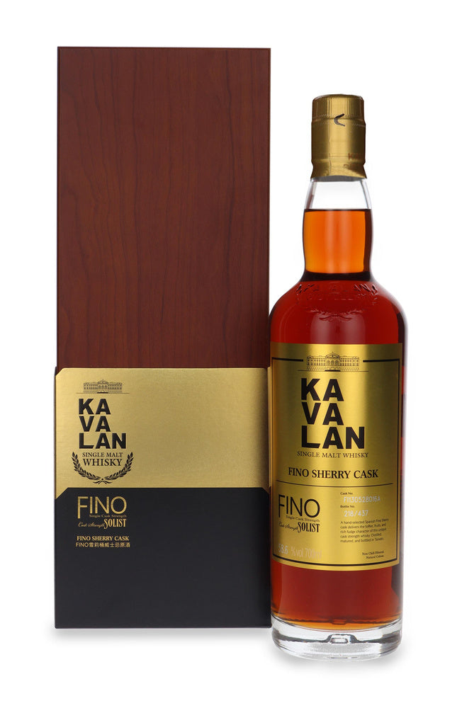 Kavalan Solist Fino Sherry Cask Single Malt Whisky | 700ML at CaskCartel.com