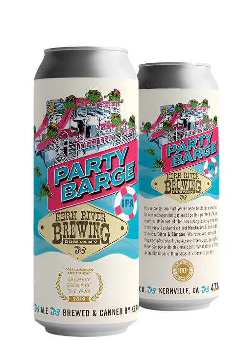 Kern River Brewing Co. Party Barge IPA Beer | (4)*473ML at CaskCartel.com