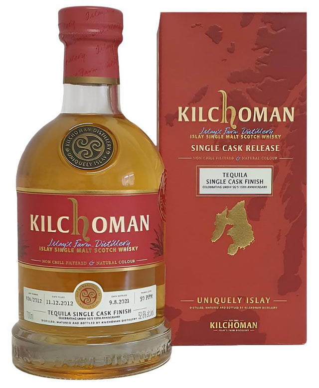 Kilchoman 2012 Tequila Single Cask Finish (2021) Release (Cask #826/2012) Scotch Whisky | 700ML at CaskCartel.com