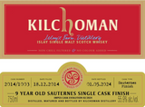 Kilchoman 9 Year Old Sauternes Cask Impex Cask Evolution 02/2024 Single Malt Scotch Whisky at CaskCartel.com