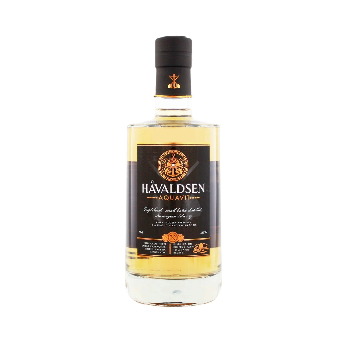 Kimerud Håvaldsen Triple Cask Aquavit Liqueur | 700ML at CaskCartel.com