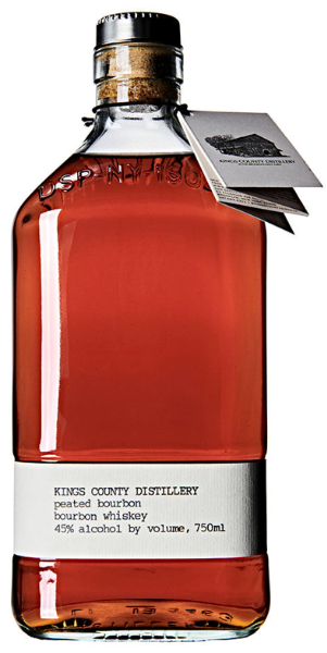 Kings County Peated Bourbon bottle