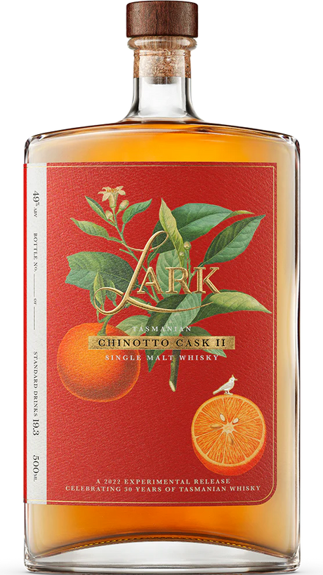 Lark Chinotto Cask II Experimental Release Single Malt Whisky | 500ML at CaskCartel.com
