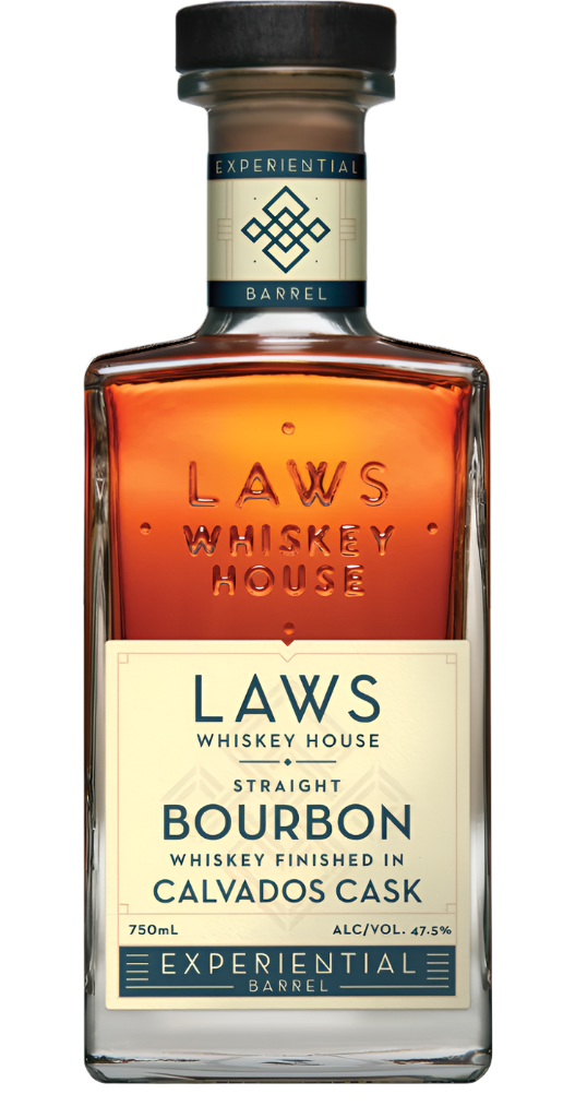 Laws Experiential Barrel Finished in Calvados Cask Straight Bourbon Whiskey at CasCartel.com