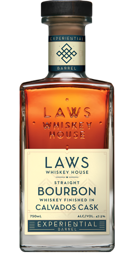 Laws Experiential Barrel Finished in Calvados Cask Straight Bourbon Whiskey at CasCartel.com