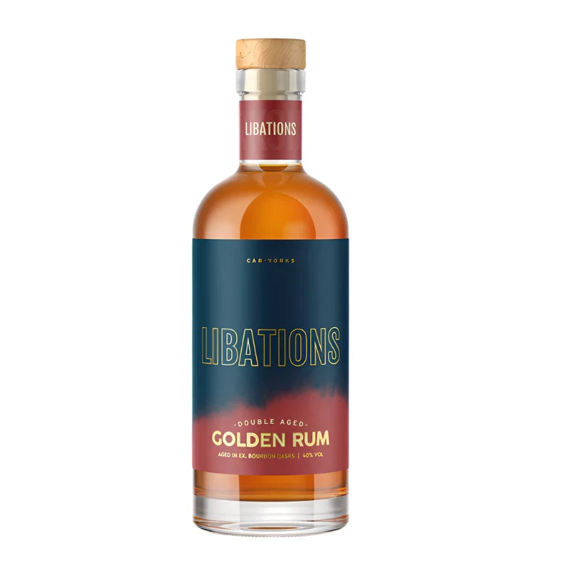 Libations Double Aged Golden Rum | 700ML at CaskCartel.com
