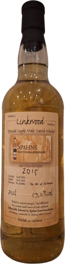 Linkwood 2015 Spahns Scotchwarehouse Single Malt Scotch Whisky | 700ML at CaskCartel.com