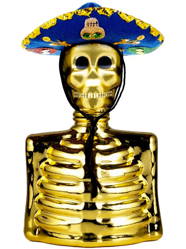 Los Azulejos Gold Skelly Anejo Tequila