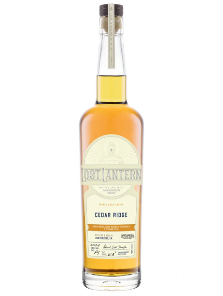 Lost Lantern Cedar Ridge Iowa Single Cask Straight Wheat Whisky at CaskCartel.com