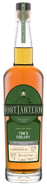 Lost Lantern Tom’s Foolery 9 Year Old Ohio Single Cask Straight Rye Whisky