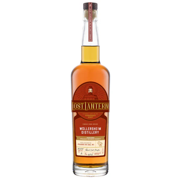 Lost Lantern Wollersheim Distillery Wisconsin Single Cask Straight Bourbon Whisky