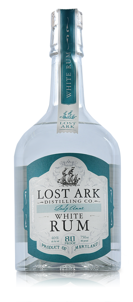 Lost Ark Distilling Co. Lady Anne White Rum a CaskCartel.com