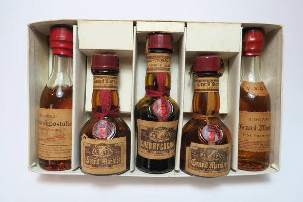 Grand Marnier Boxed Miniature Set 1950s