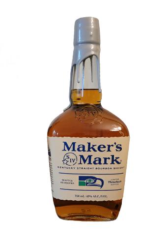 [BUY] Maker’s Mark Seattle Seahawks Throwback Limited Edition Kentucky Straight Bourbon Whiskey at CaskCartel.com
