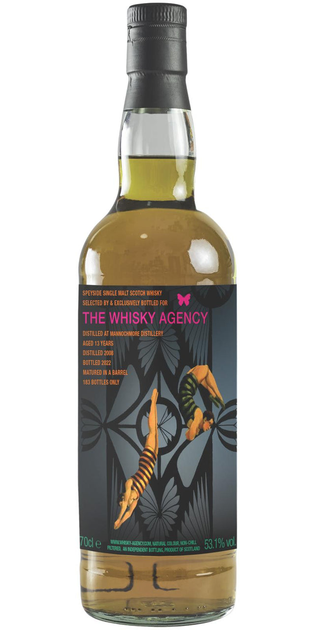 Mannochmore 2008 The Whisky Agency TWA China Edition 13 Year Old Single Malt Scotch Whisky | 700ML at CaskCartel.com