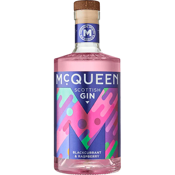 McQueen Blackcurrant & Raspberry Gin | 700ML at CaskCartel.com
