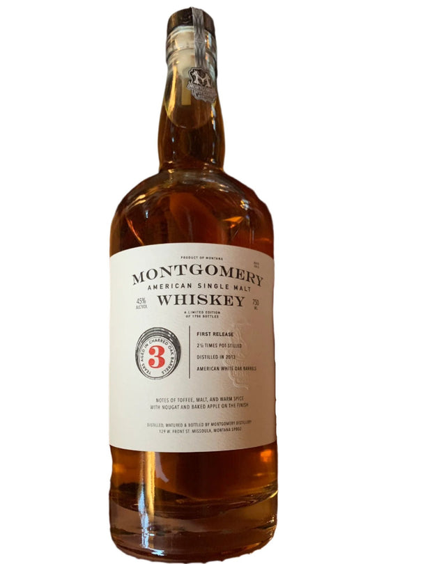 Montgomery Single Malt 2017 Release Whiskey at CaskCartel.com