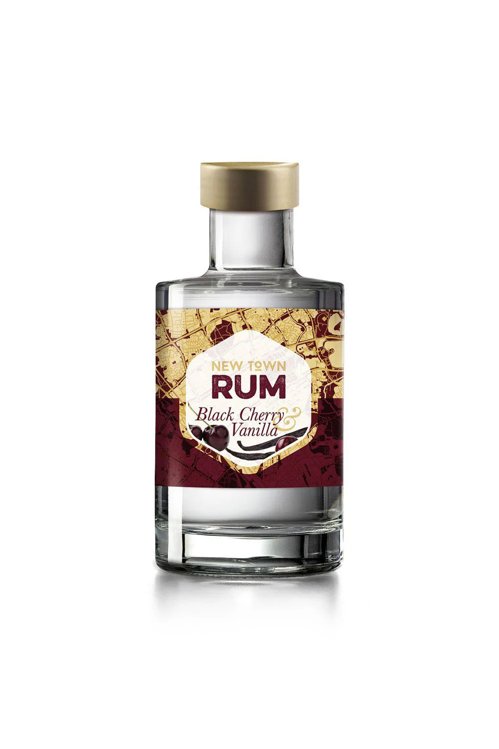 New Town Black Cherry & Vanilla Rum | 500ML at CaskCartel.com