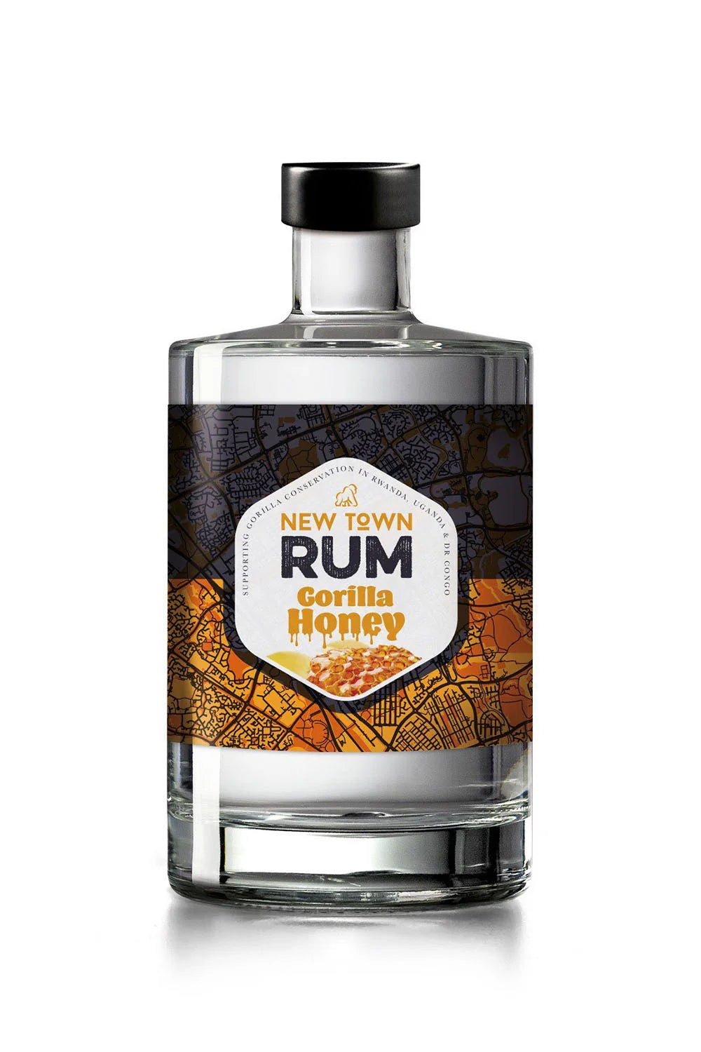 New Town Gorilla Honey Rum | 500MLat CaskCartel.com