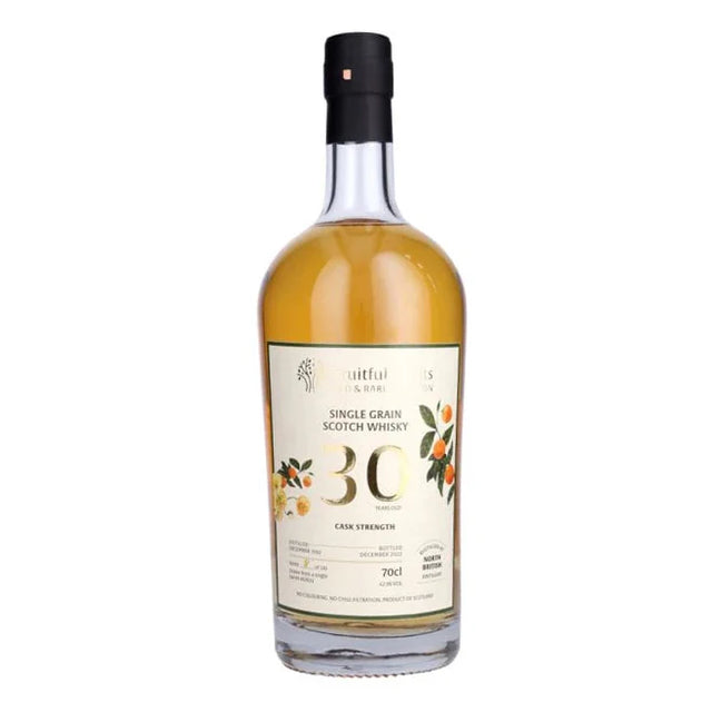 North British 1992 Fruitful Spirits 30 Year Old Single Grain Scotch Whisky | 700ML at CaskCartel.com