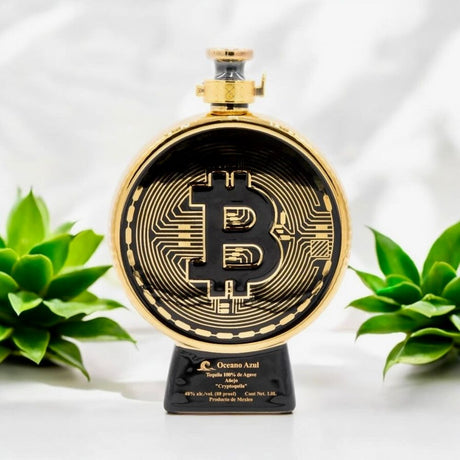 Oceano Azul Cryptoquila Anejo Tequila | 1L at CaskCartel.com