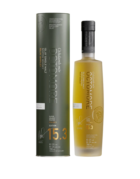 Octomore | Ochdamh-mòr Edition 15.3 |  Islay Single Malt Scotch Whisky | 2024 Limited Release | 700ML at CaskCartel.com