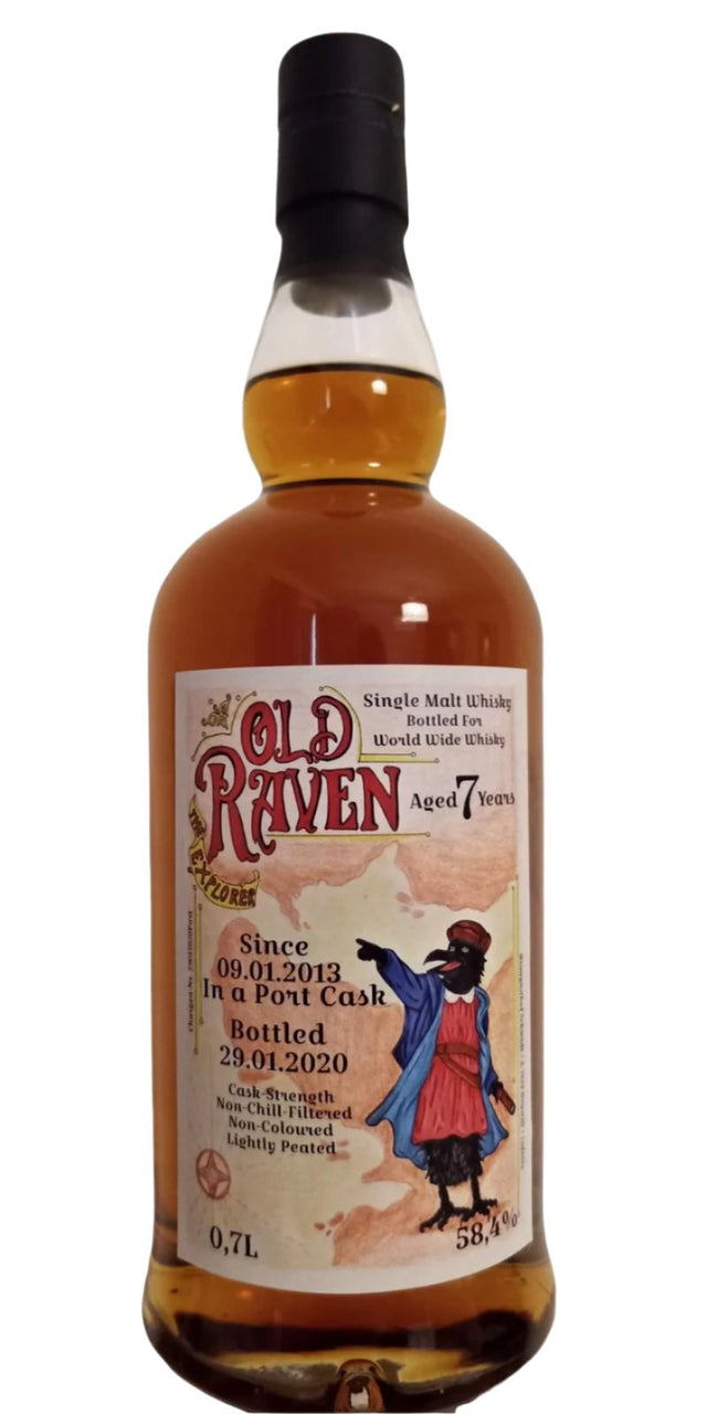 Old Raven 2013 The Explorer 7 Year Old (2020) Release Whisky | 700ML at CaskCartel.com