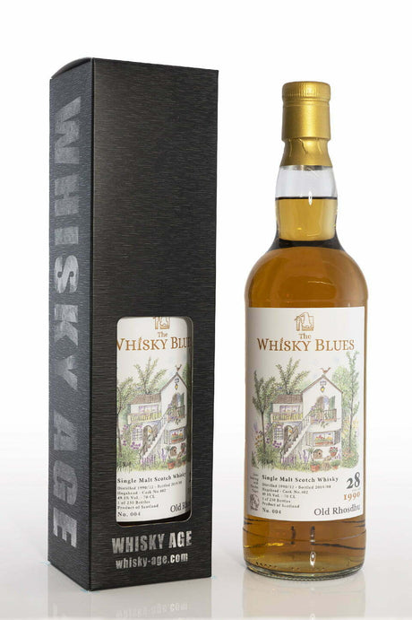 Old Rhosdhu 1990 (The Whisky Blues) No. 004 (Cask #402) 28 Year Old 2019 Release Single Malt Scotch Whisky | 700ML at CaskCartel.com