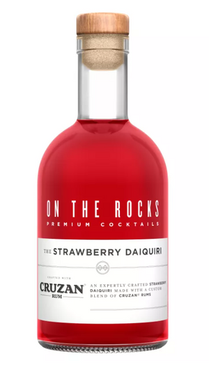 On The Rocks Strawberry Daiquiri Cocktail | 375ML at CaskCartel.com
