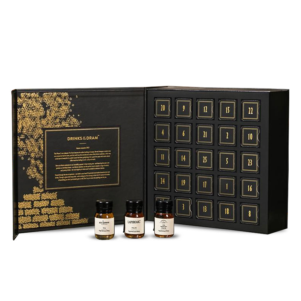 The Peaty Whisky Advent Calendar 2025 PREMIUM EDITION | Drinks by the Dram at CaskCartel.com 2