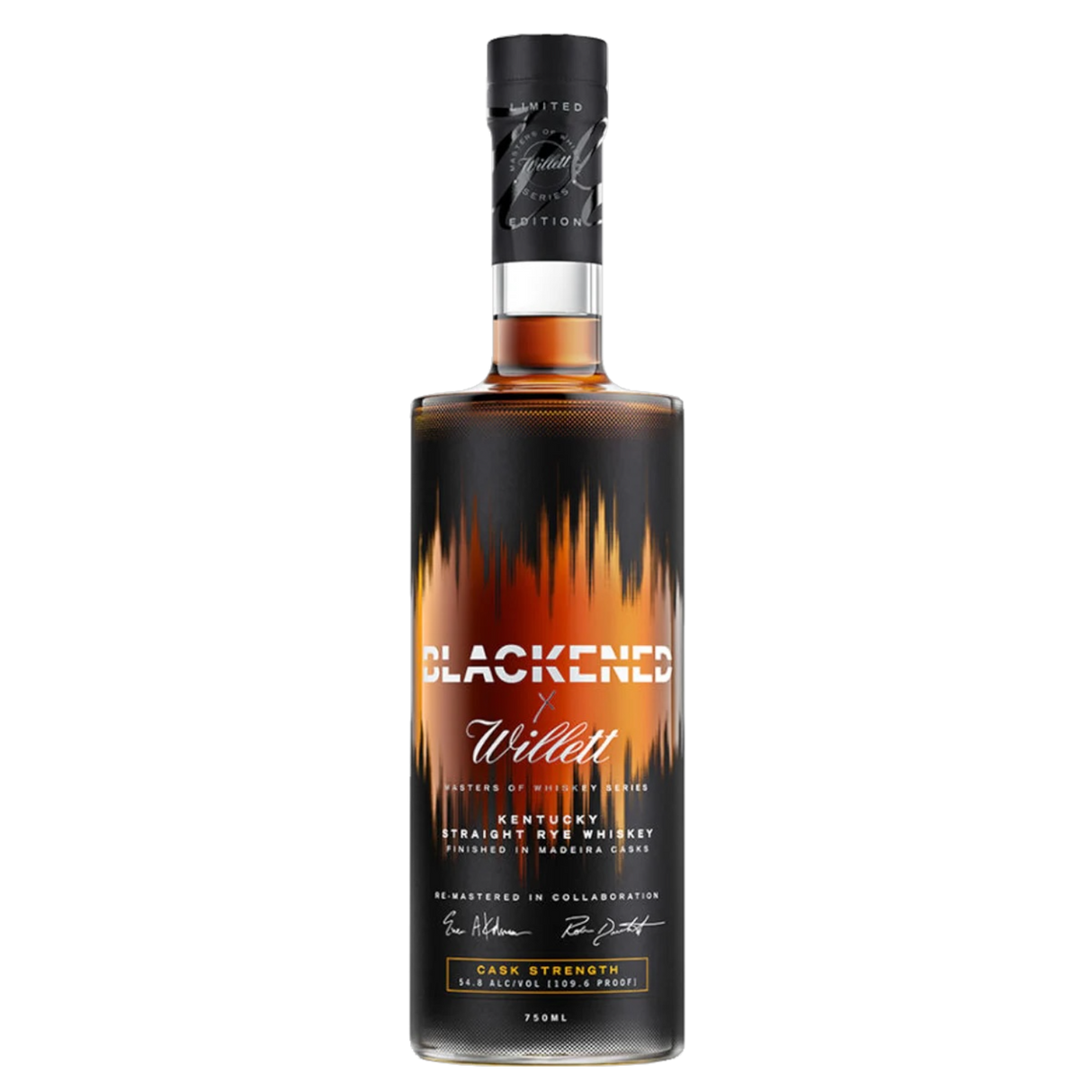 Blackened x Willett Cask Strength Rye Whiskey at CaskCartel.com