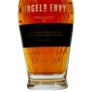 Angel’s Envy 10th Anniversary Rare Mizunara Oak | Signed by Kyle & Wesley Henderson | Collectors Bottle at CaskCartel.com 3