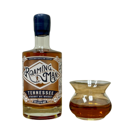 Roaming Man [Bottled in Bond] Tennessee Straight Rye Whiskey w/ Limited Edition Glass at CaskCartel.com