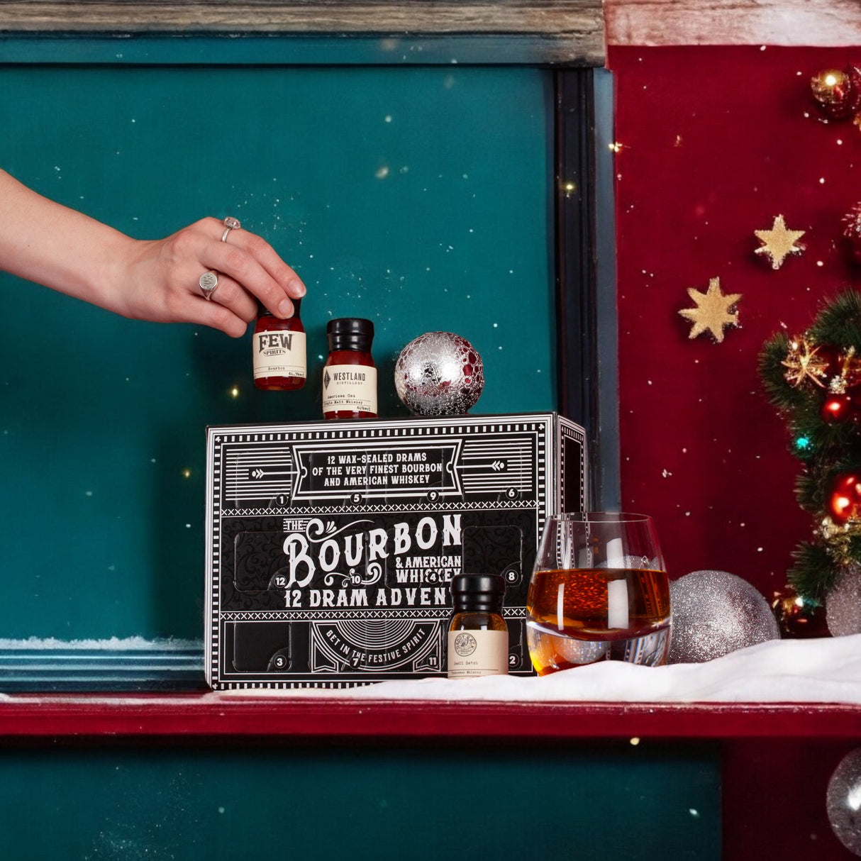 BUY Bourbon American Whiskey 12 Dram Advent Calendar 2024 12 30ML buy bourbon american whiskey 12 dram advent calendar 2024 12 30ml
