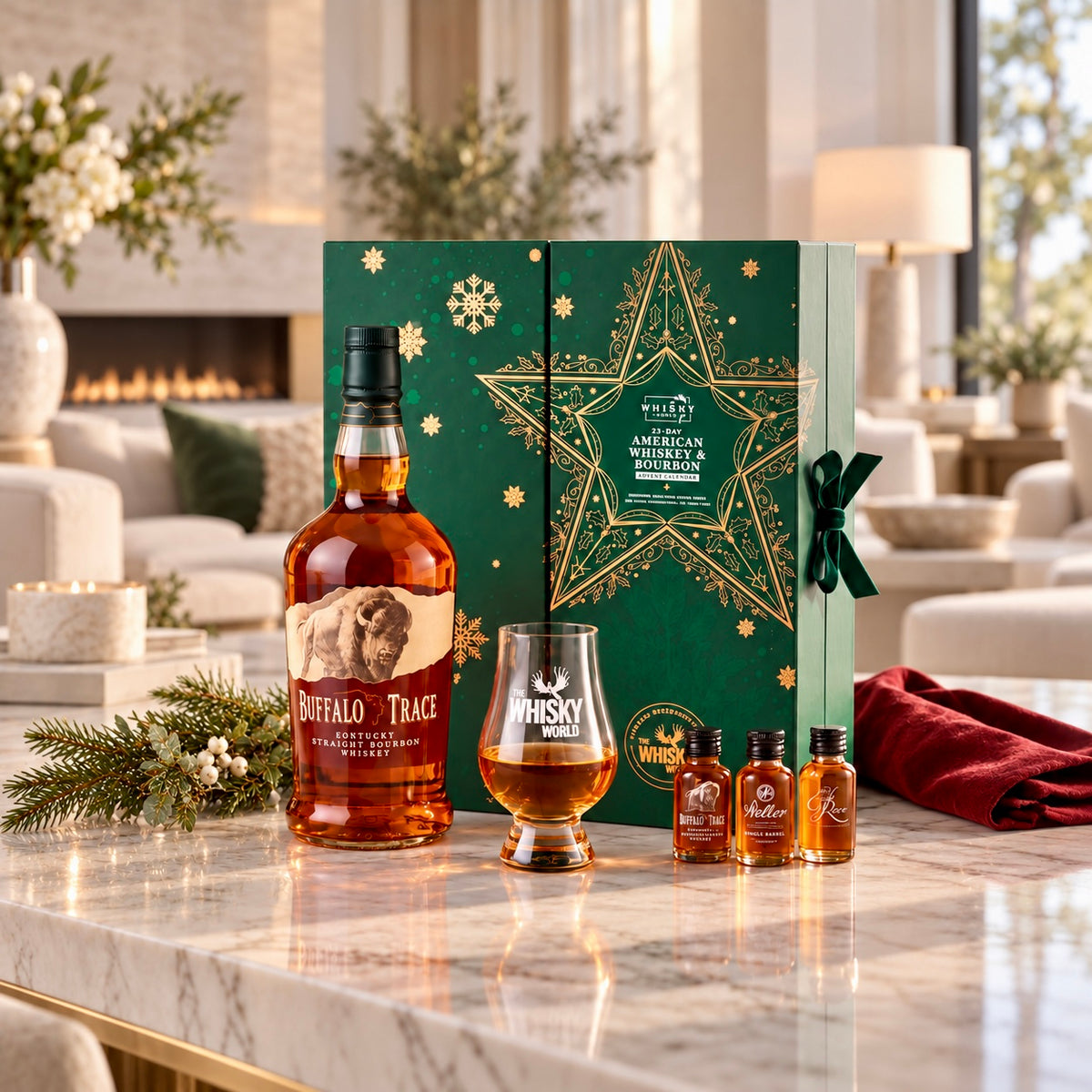 Luxury Buffalo Trace Bourbon & Whiskey Advent Calendar 2026 | Distillery Edition at CaskCartel.com 2