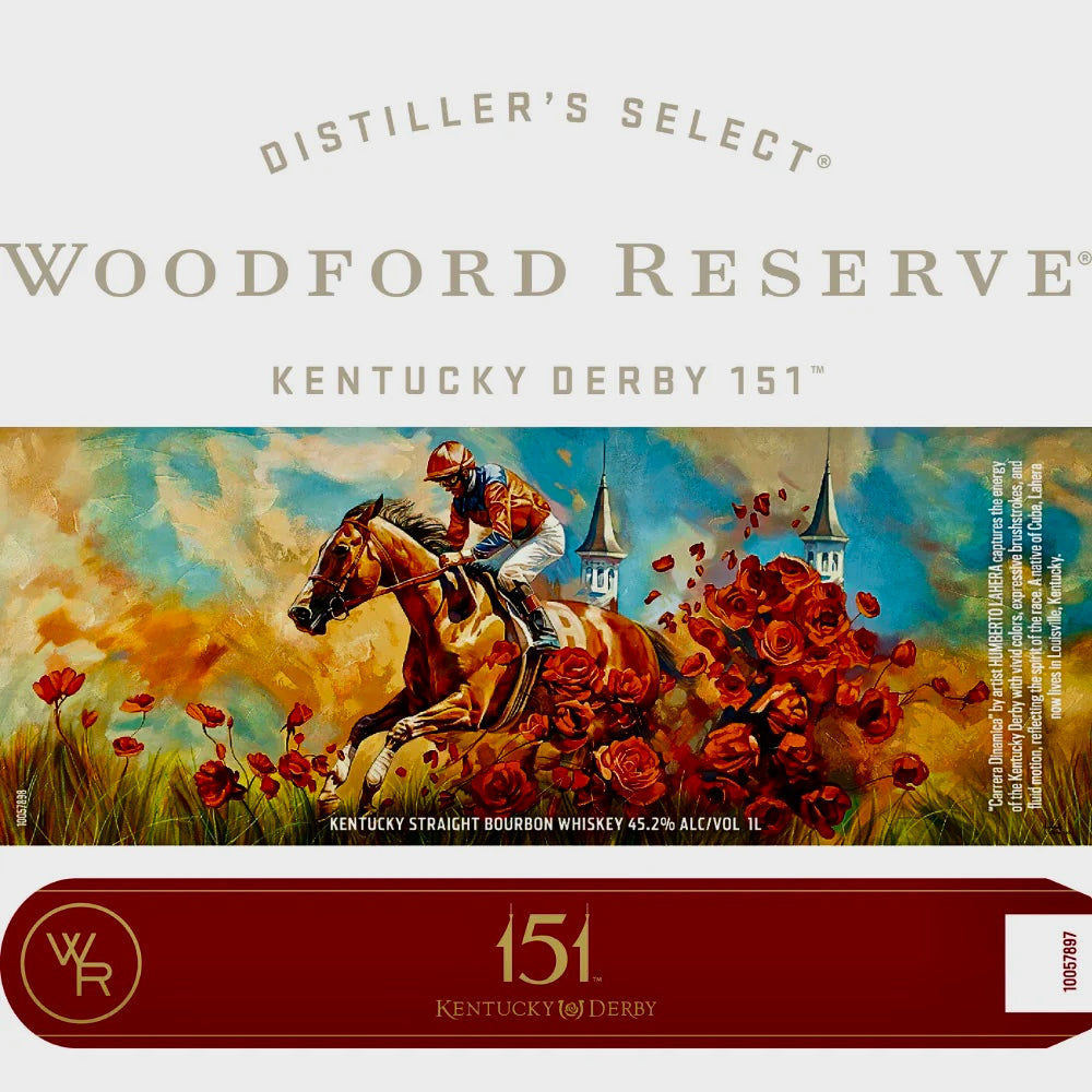 2025年151 Woodford Reserve Kentucky Derby Woodford Reserve® 2025 Kentucky Derby® 151 Bottle | ReserveBar