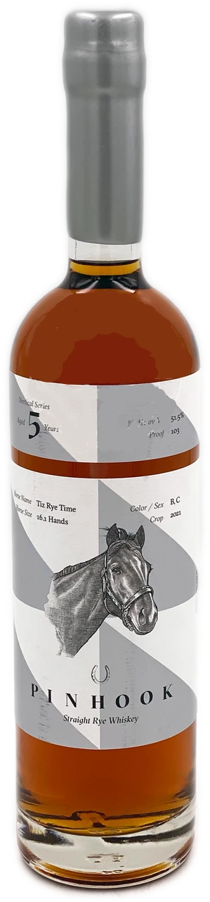Pinhook 'Tiz Rye Time' Vertical Series 5 Year Old 2021 Release Rye Whisky at CaskCartel.com