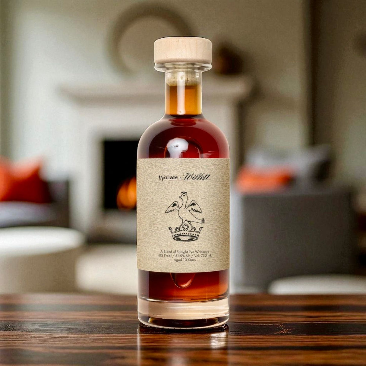 Wolves x Willett | 10 Year Old Batch #3 | Straight Rye Whiskey at CaskCartel.com 2