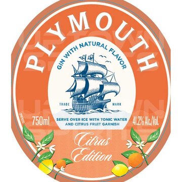 Plymouth Citrus Edition Gin at CaskCartel.com