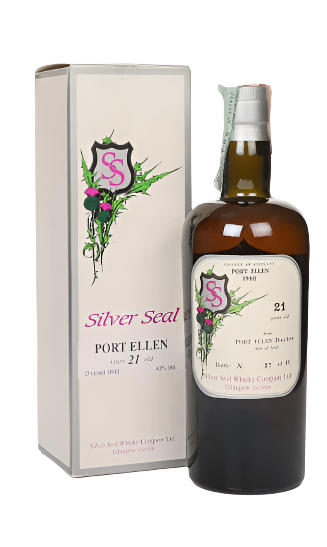 Port Ellen 21 Year Old 1980 Silver Seal Whisky | 700ML at CaskCartel.com