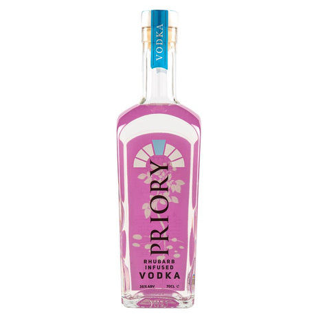 Priory Rhubarb Infused Vodka | 700ML at CaskCartel.com