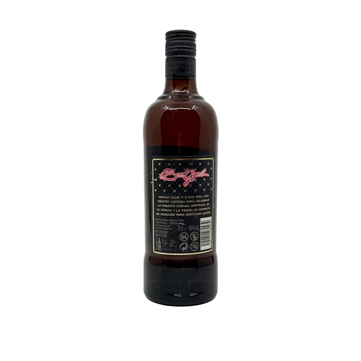 Havana Club Anejo 7 Year Old Bad Gyal Rum | 700ML at CaskCartel.com 3