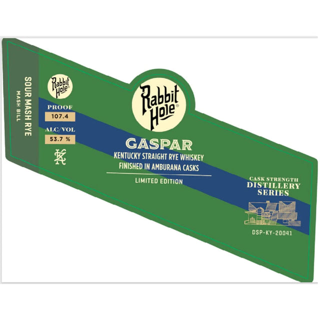 [BUY] Rabbit Hole Gaspar Sour Mash Rye Whiskey at CaskCartel.com